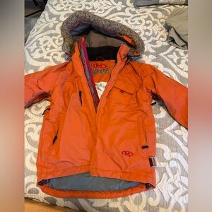 Marker Junior Ski Jacket - Orange - Size 6